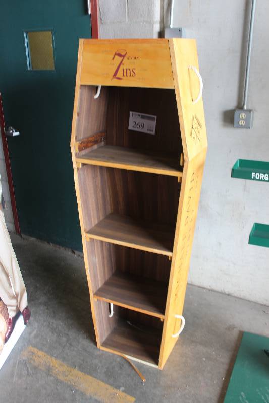 lot 269 image: Seagrams 7 Display Rack
