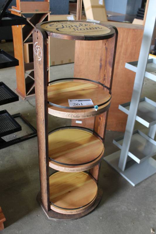 lot 261 image: Triple Crown Display Rack
