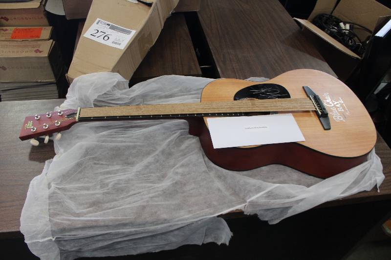 lot 276 image: Rogue Blue Chair Rum Acoustic Guitar