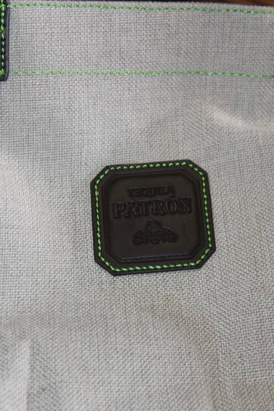 lot 284 image: Patron Tequila Patron Canvas Tote Cooler Bag