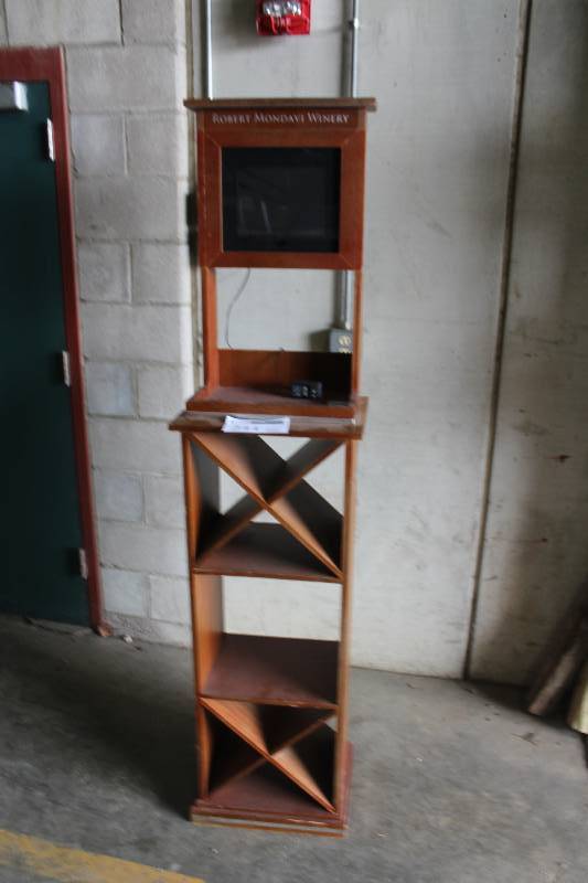 lot 244 image: Robert Mondovi Wine Rack