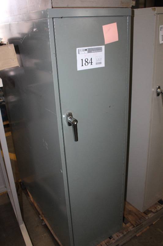 lot 184 image: Locking Plan File Cabinet