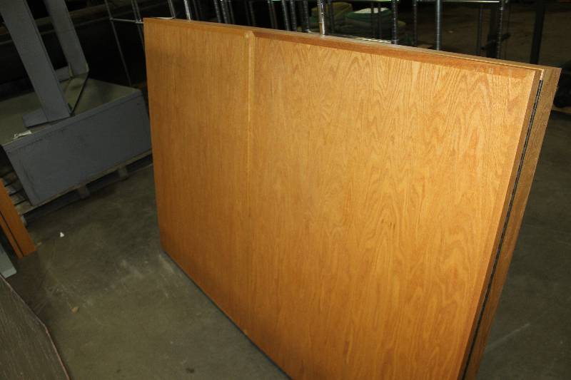 lot 194 image: 2-Door Wall Mount White Board Cabinet