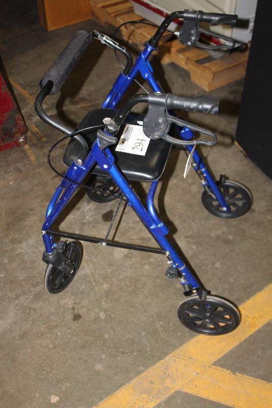 lot 294 image: Four Wheel Walker