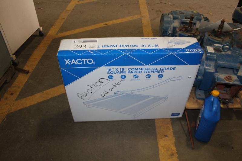 lot 293 image: X-acto 18in. Square Commercial Grade Paper Trimmer