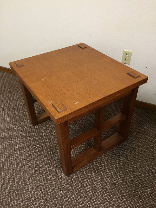 Ash Wood SideEnd Table