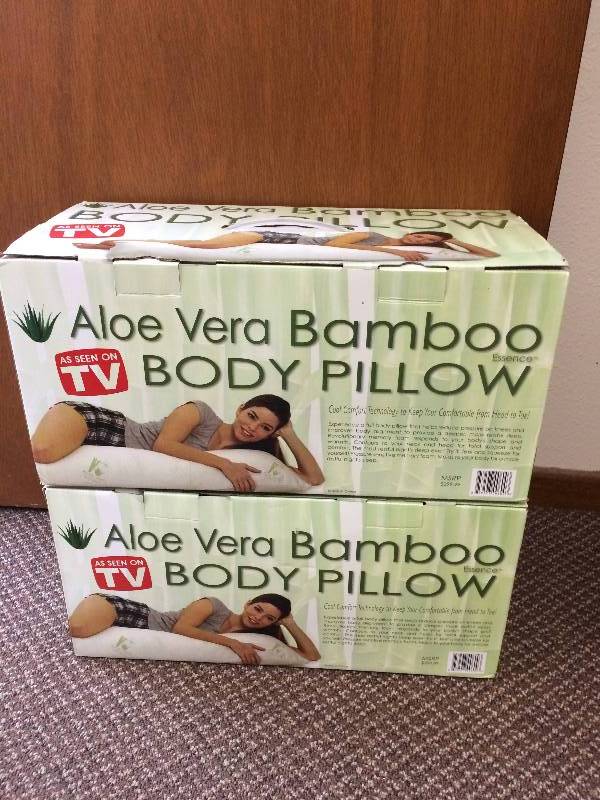 Aloe Body Pillows
