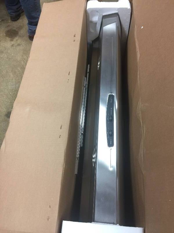 lot 23 image: NuTone Allure I Series 42 in. Convertible Range Hood in Stainless Steel Model#  WS142SS  open box nevr used