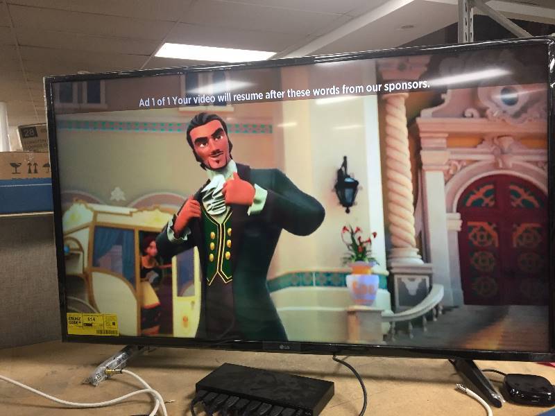 lot 108 image: LG - 49 Class (48.5 Diag.) - LED - 2160p - Smart - 4K Ultra HD TV - Grayblack in like New working conditions