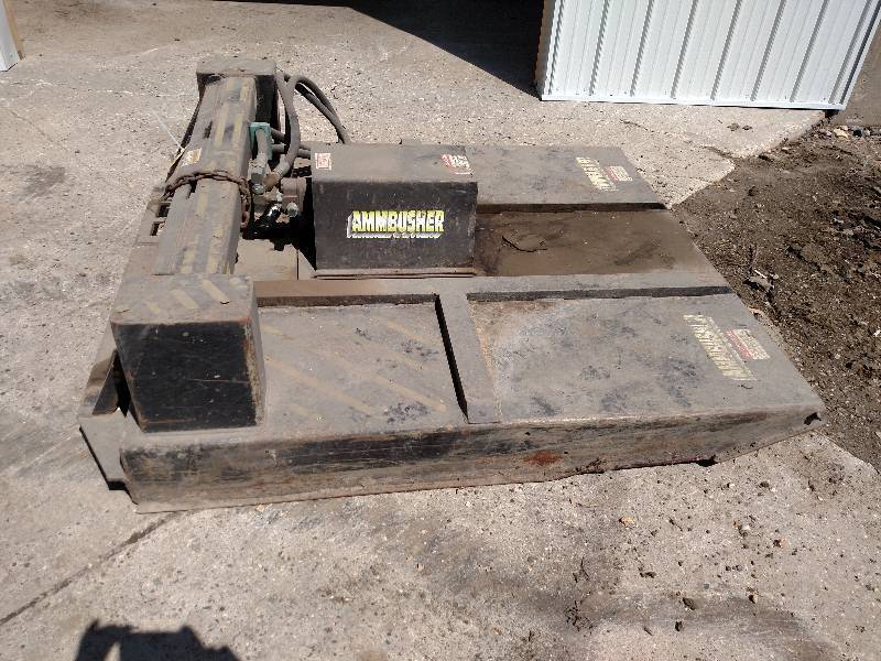 lot 7 image: Ambusher 60 Hydraulic Brush Hog, S...