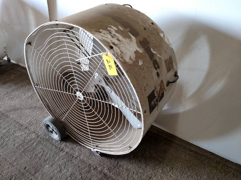 lot 22 image: Schaefer 36 Fan, Works...