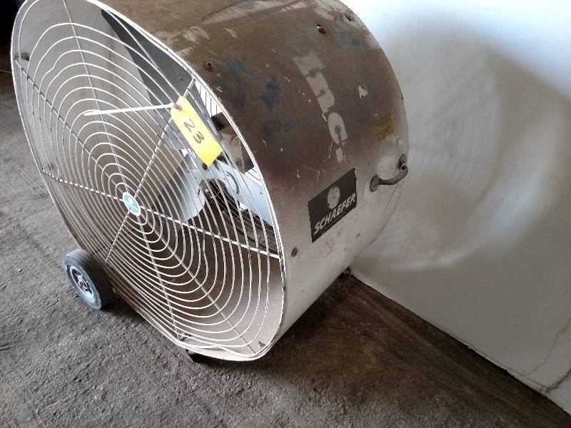 lot 23 image: Schaefer 36 Fan, Works...