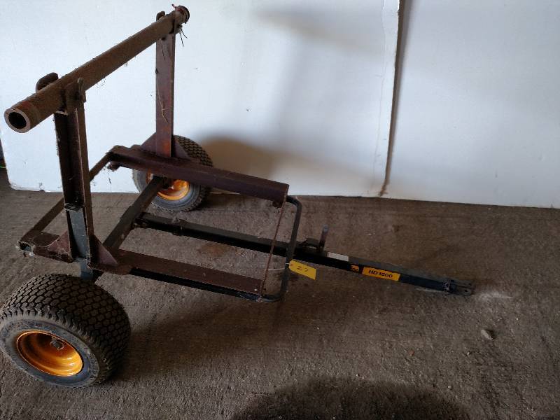 lot 27 image: Polar HD 1500 Trailer with Tubing ...