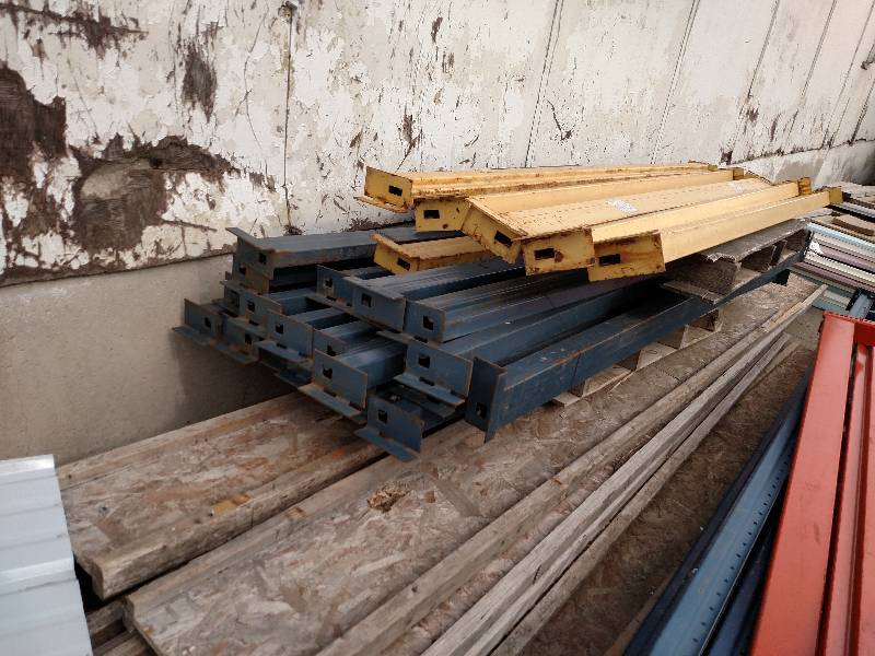 lot 36 image: Asstd Pallet Racking Load Beams...