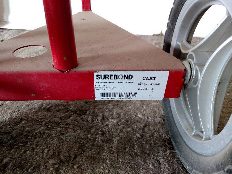 lot 74 image: Surebond Cart...