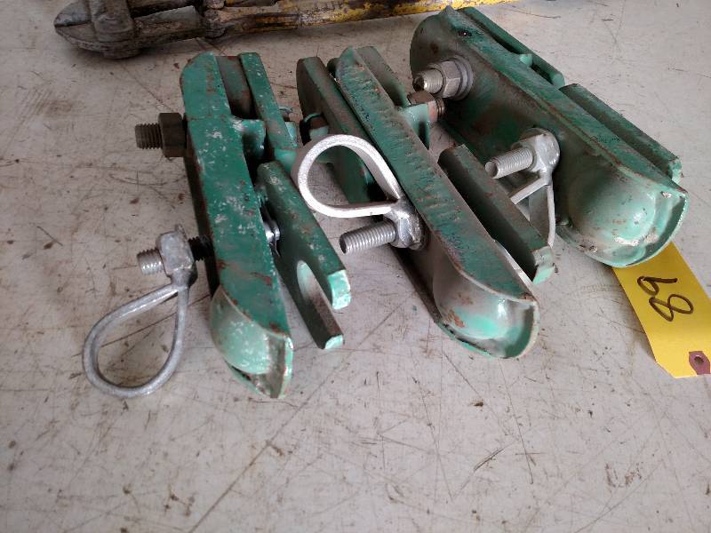 lot 89 image: (2) Bolt Cutters & (3) Hitch Mounts...