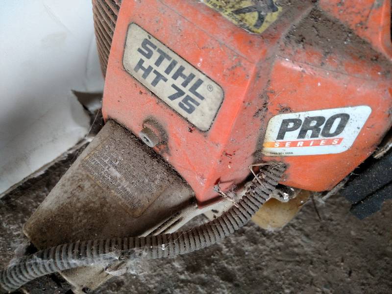 lot 173 image: Stihl HT75 Pole Saw, Works...