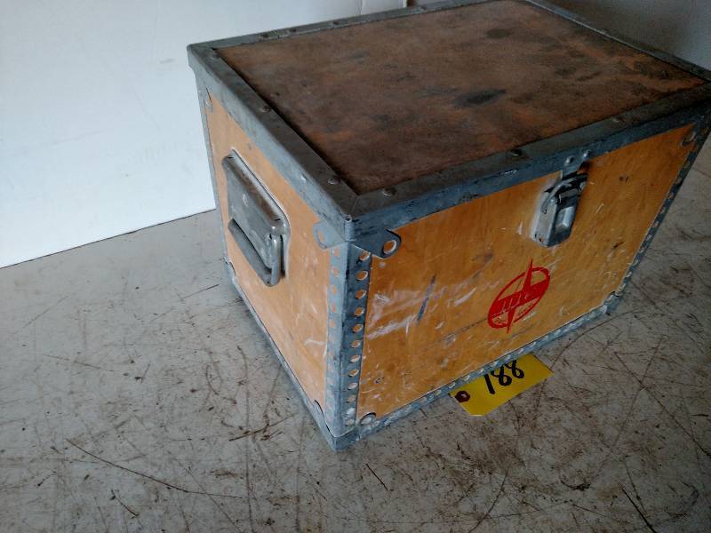 lot 188 image: Wooden Box, 16.5 x 12 x 12.5...