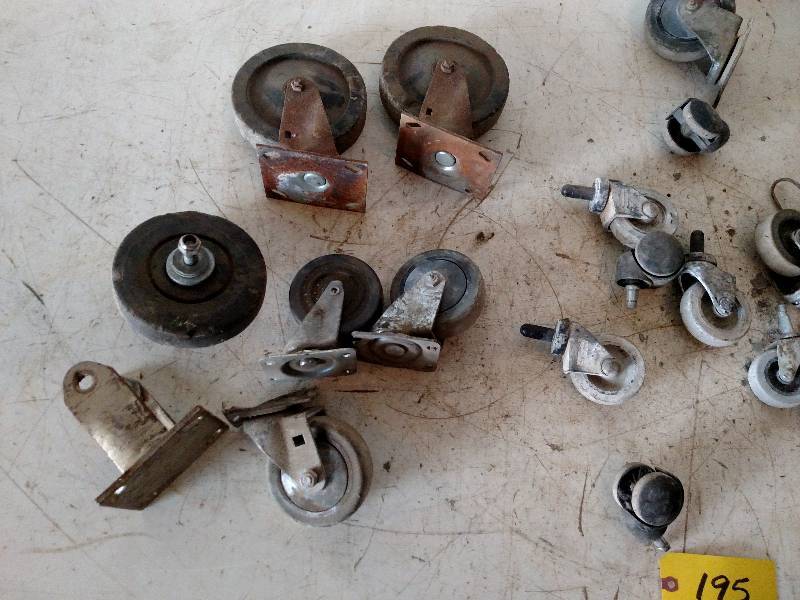 lot 195 image: Asstd Casters & Mounts...