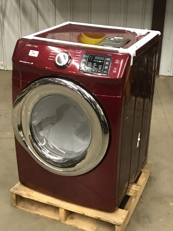 lot 34 image: Unused Samsung Model DV42H5200EFA3...