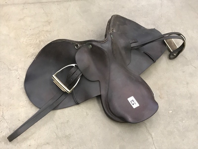 lot 52 image: English Horse Saddle, In Good Condi...