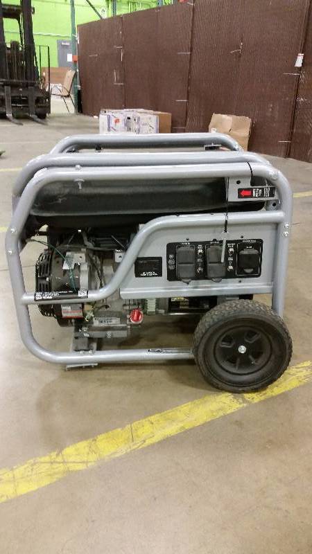 lot 2 image: PowerStroke 6,000 watt gas powered portable generator