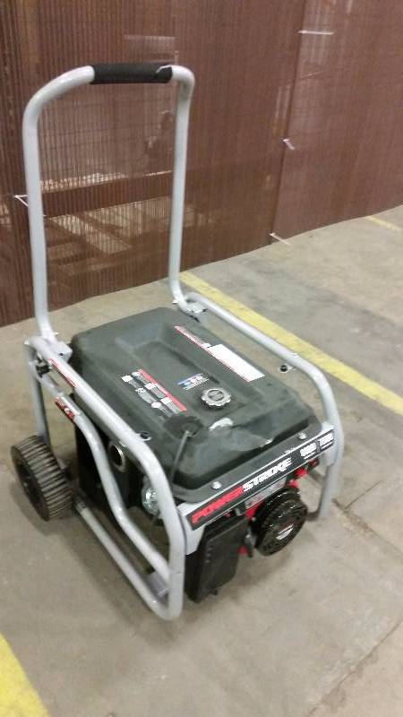 lot 31 image: Power Stroke 6,000 watt portable generator