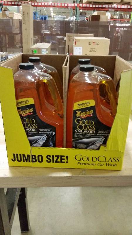 lot 66 image: (4) Meiguiars gold class carwash shampooConditioner