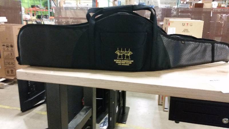 lot 75 image: (2) Boyt black north american hunting club rifle cases