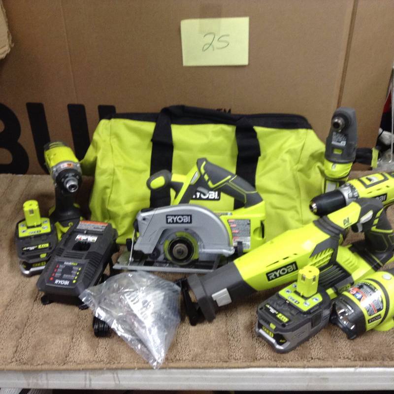 Ryobi One  18V 6 PC Ultimate Combo