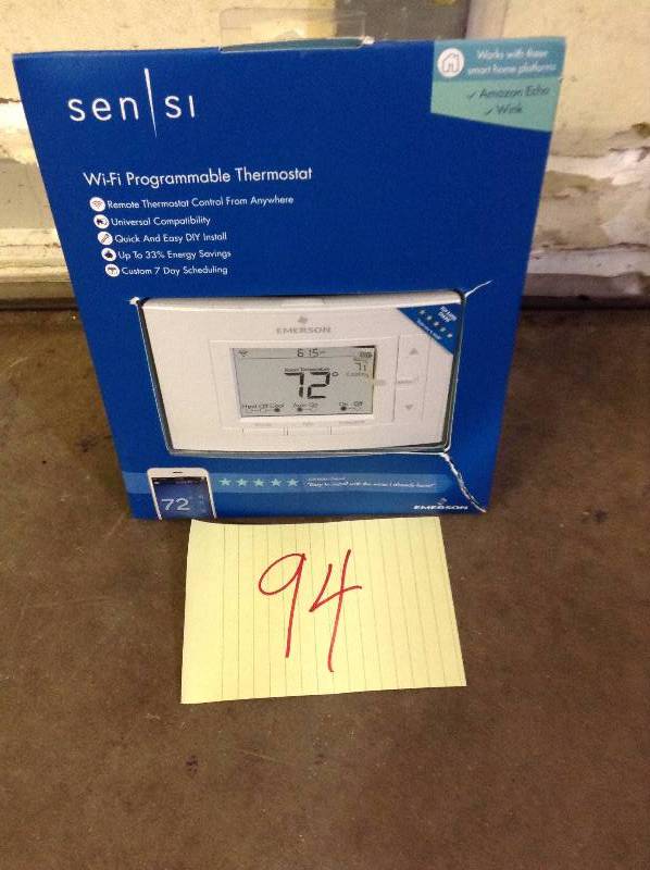 Sen Si Wi Fi Programmable Thermostat