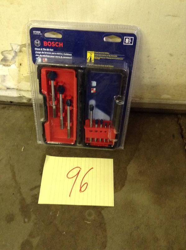 Bosch - 8 pc. Glass and Tile Bit Set