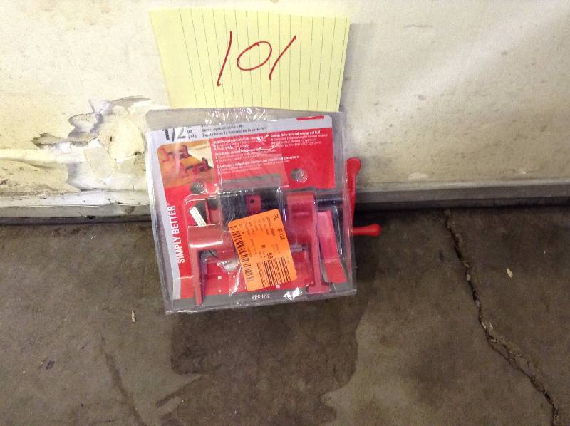 Bessey H-Style Pipe Clamp Fixture Set for 12 in. Black Pipe