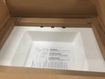 lot 1 image: Martha Stewart Living Seal Harbor 30.25 in. Vanity in Sharkey Gray with Vanity Top in White Model # SL30P2COM-SG open box  never used