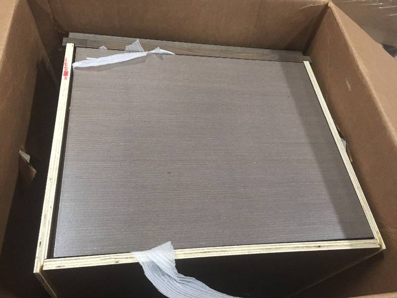 lot 25 image: Home Decorators Collection  Albright 19 in. W x 16.13 in. D Vanity Cabinet in Winter Gray 19 in. W and 16.13 in. D adds additional storage in any bathroom open box never used Model # 19FVB18