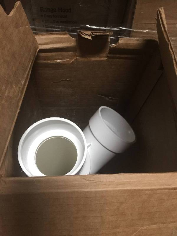 lot 30 image: Rheem 3 in. PVC Horizontal or Vertical Concentric Vent Termination Kit for Rheem High Efficiency Tankless Gas Water Heaters  open box never used