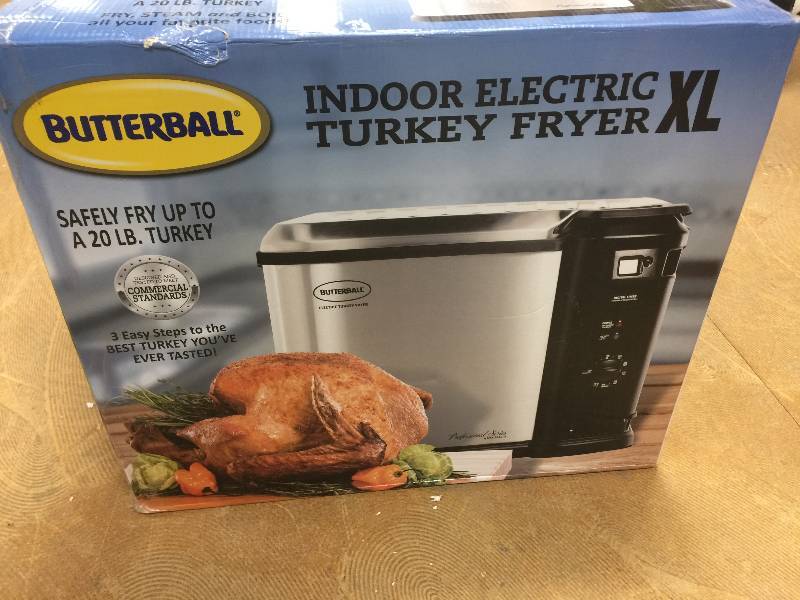 lot 46 image: Butterball Electric Turkey Fryer New