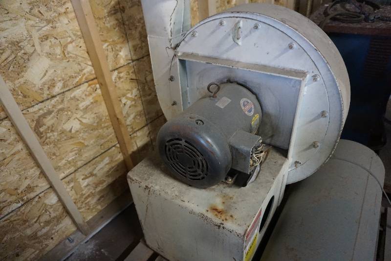 New York Blower Company Model 3-3518-100 Commercial Pressure Blower Forced Air Mover