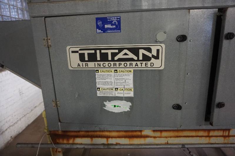 Titan Model TA-12NGNRH Commercial HeaterFurnace Unit With Stand
