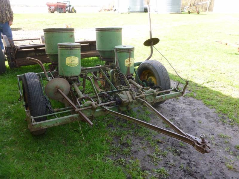 Vintage John Deere Two - Row Planter