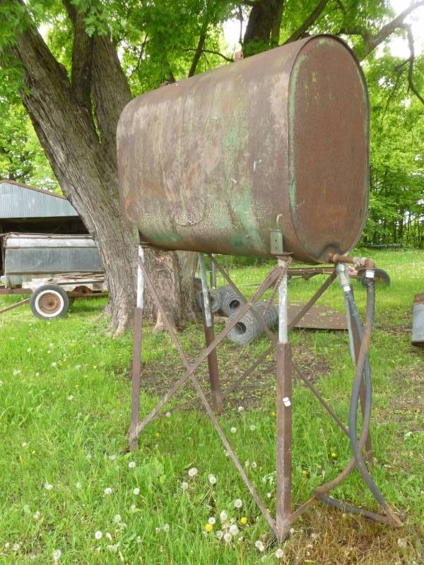 Farm Fuel Barrel