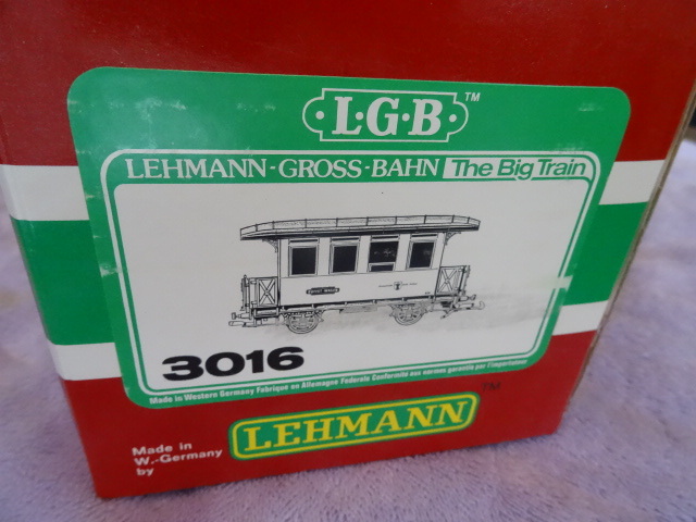 LGB 3016 G gauge train car. Garden ...