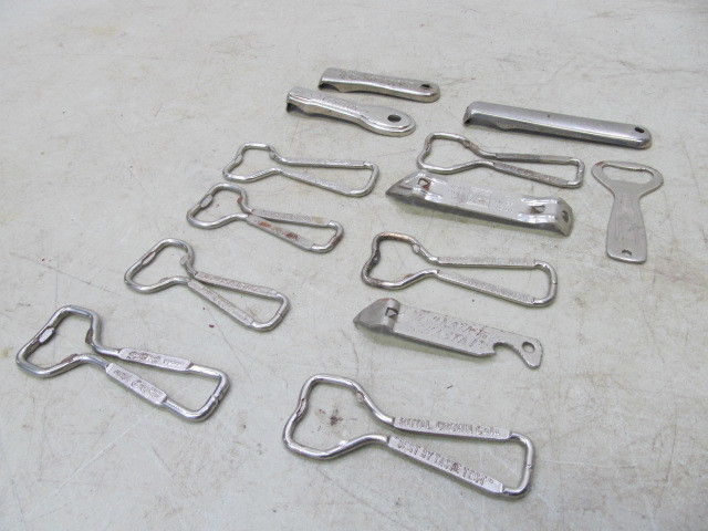 lot 6 image: Lot of Vintage SODA Advertising Bottle Openers