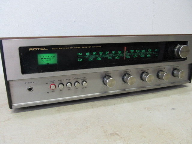 lot 41 image: Working Vintage ROTEL Receiver