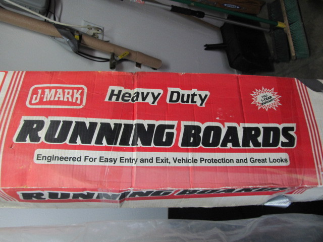 lot 90 image: NIB 1990s Chevrolet Running Boards