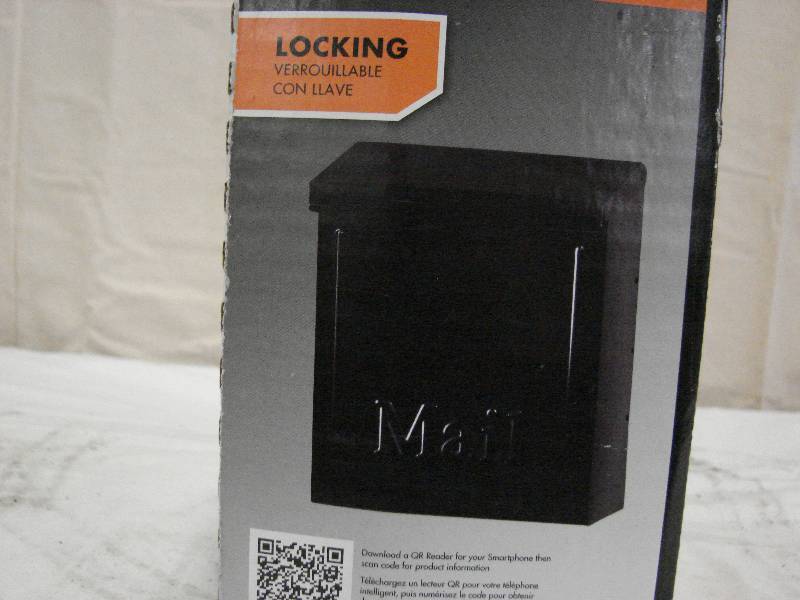 lot 380 image: GIBRALTAR URBAN SERIES WALL MOUNT MAIL BOX