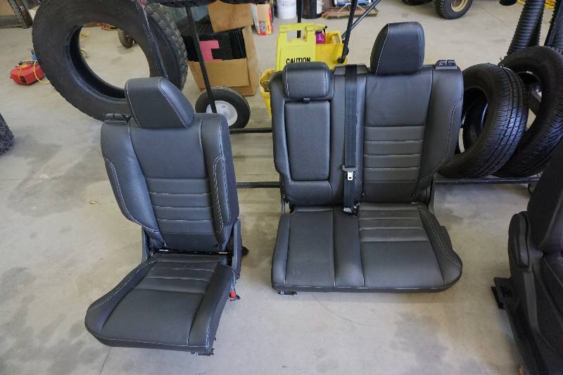 lot 3 image: 2015 Ford Escape Complete Set of Leather Seating