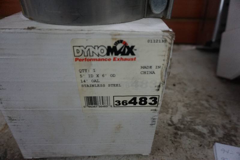 lot 104 image: Dynamax Brand 14 Stainless Steel Custom Exhaust Tip