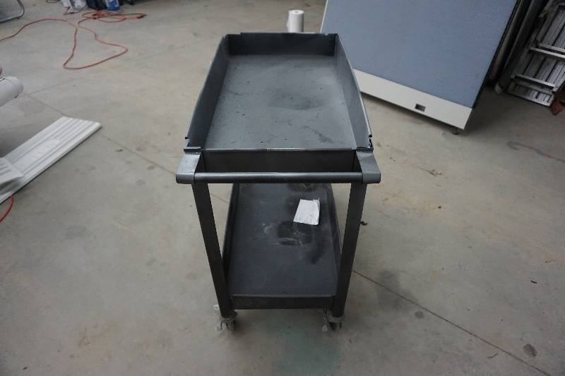 lot 158 image: Wheeled ShopParts Cart
