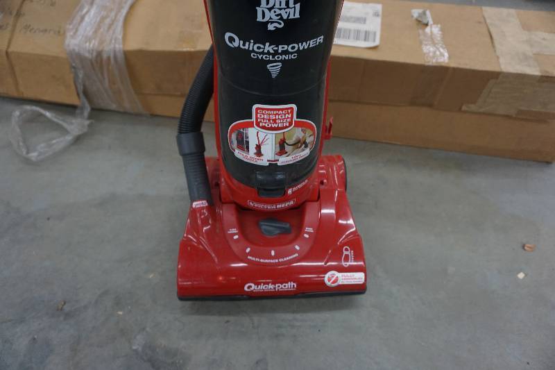 lot 161 image: Dirt Devil Brand Quick Path Vacuum Cleaner